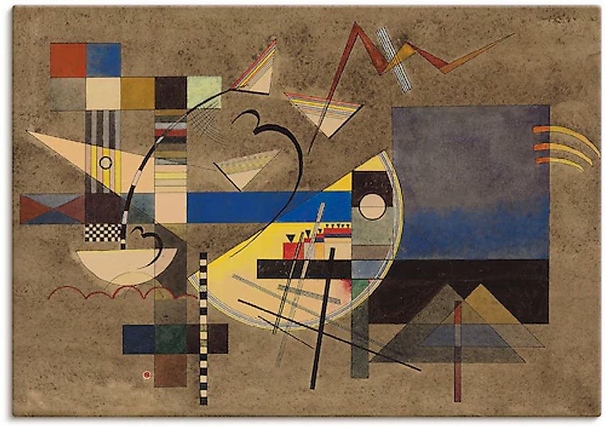 Artland Wandbild »Festes III. 1925« Muster 1 Stk. tlg. als Leinwandbild, Po günstig online kaufen