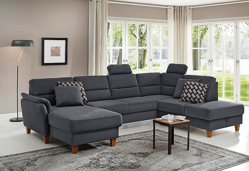 Home affaire Wohnlandschaft Palmera U-Form, B: günstig online kaufen