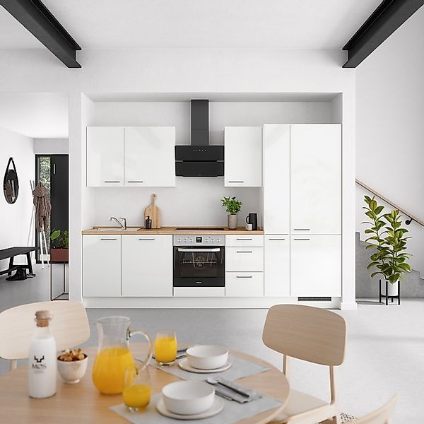 nobilia® Küchenzeile »"Flash II"« vormontiert, Ausrichtung wählbar, Breite günstig online kaufen