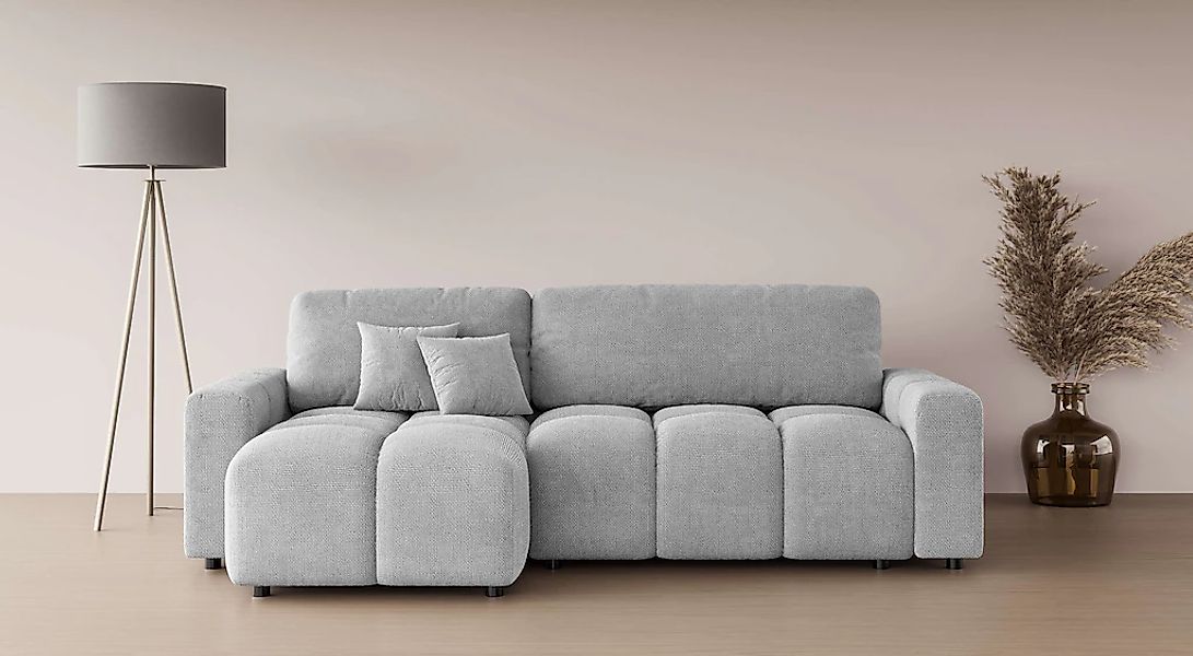 INOSIGN Ecksofa "FELICI, Schlafsofa 233cm, L-Form mit Recamiere beidseitig günstig online kaufen