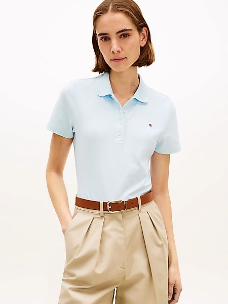 Tommy Hilfiger Poloshirt "1985 Slim Fit Pique Premium" mit Logostickerei, S günstig online kaufen