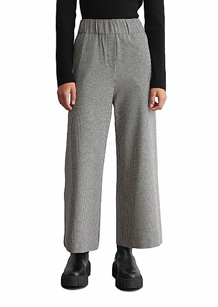 Marc OPolo DENIM Culotte, mit stylischem Pepita-Muster günstig online kaufen