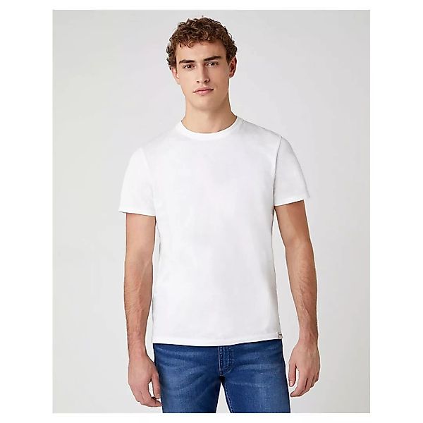 Wrangler 2 Units Kurzärmeliges T-shirt S White günstig online kaufen