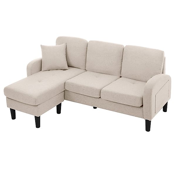 Refined Living Ecksofa L-förmiges Ecksofa mit günstig online kaufen