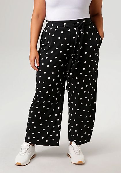 Aniston PLUS Culotte, im tupfen-Dessin günstig online kaufen