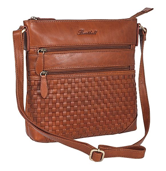 Benthill Umhängetasche Damen Echt Leder Schultertasche günstig online kaufen