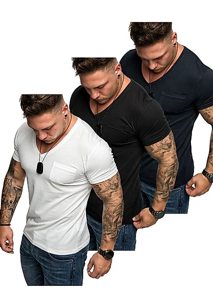 Amaci&Sons T-Shirt 3. PATERSON Herren T-Shirts günstig online kaufen