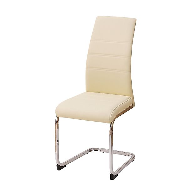 HTI-Living Freischwinger Schwingstuhl SallyC PU Beige günstig online kaufen