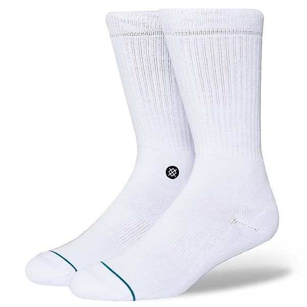 Stance Icon Socken EU 43-46 White / Black günstig online kaufen