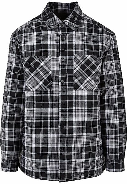URBAN CLASSICS Langarm-Poloshirt "Urban Classics Herren Padded Checked Shir günstig online kaufen