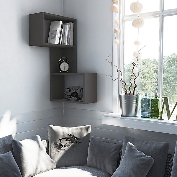 Decortie Eckregal Part, Modernes Wandregal, 67 günstig online kaufen