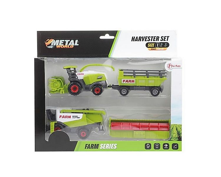 Toi-Toys Spielzeug-Auto Metal World Landwirtschafts-Set - Mähdrescher Set m günstig online kaufen
