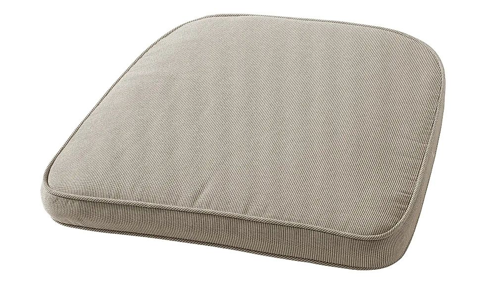 Zebra Sitzkissen  Loomus ¦ beige ¦ Maße (cm): B: 44 H: 5 Garten > Auflagen günstig online kaufen