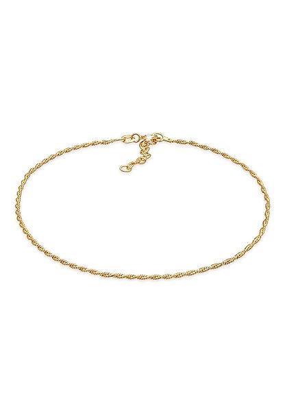 Elli Fußkette Kordelkette Gedreht Basic Zeitlos günstig online kaufen