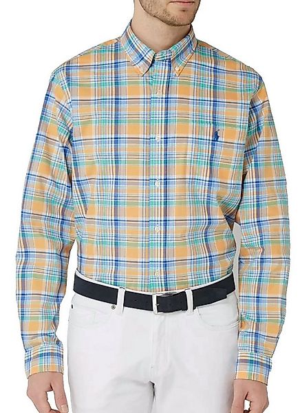 Polo Ralph Lauren Karohemd Herren Kariertes Hemd mit Stretch & Brusttasche günstig online kaufen