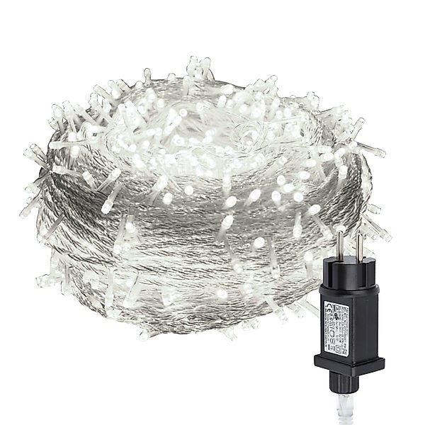 Clanmacy LED-Lichterkette 100 LED,10mm Lichtervorhang 31V günstig online kaufen