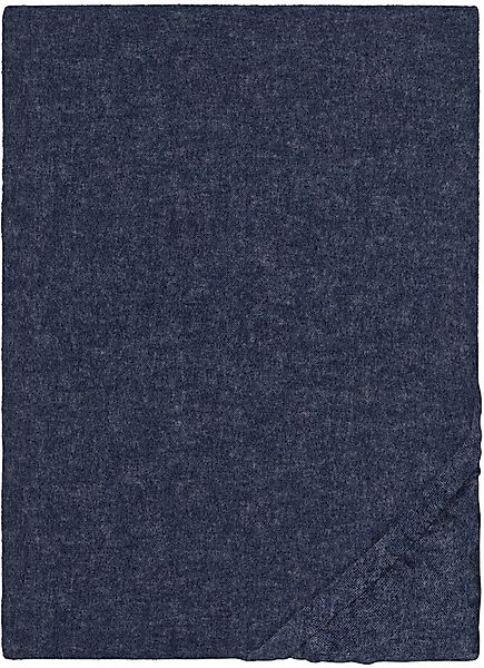Biberna Spannbettlaken »Hermal Biber, Melange-Optik, in Gr. 90x200, 140x200 günstig online kaufen