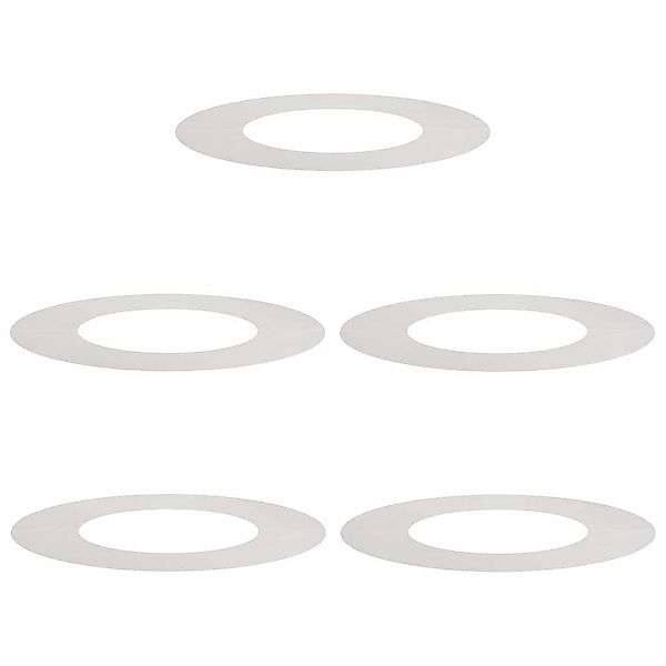 vidaXL Blumentopf Flache Baumringe 5 pcs günstig online kaufen
