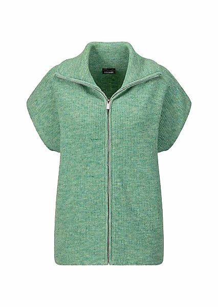 GOLDNER Kurzweste "Melierte Weste mit Reißverschluss" Umlegekragen kann hoc günstig online kaufen