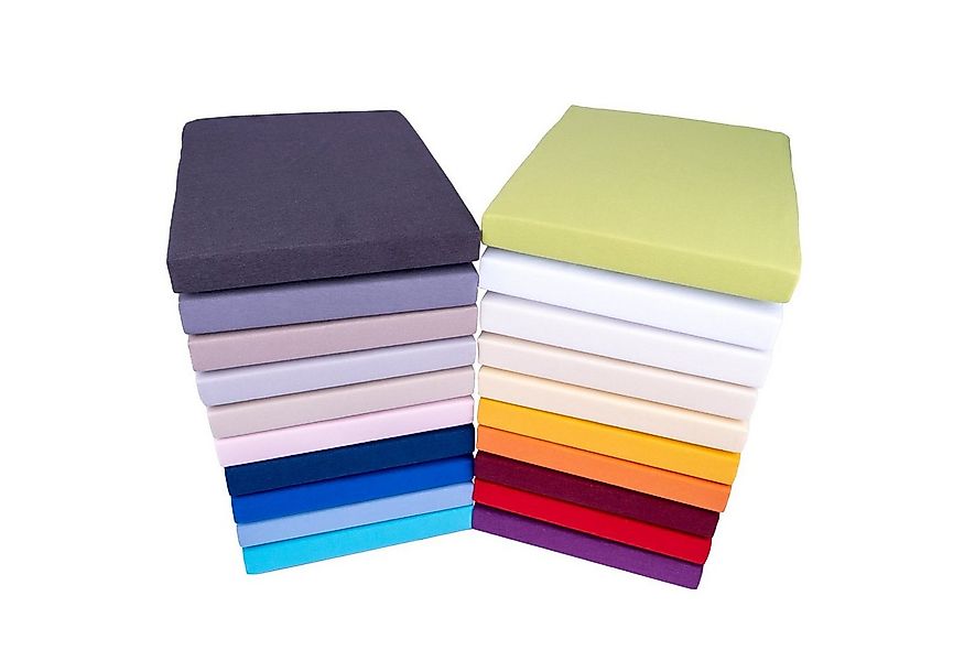 Traumschloss Spannbettlaken Topper, Jersey, Gummizug: rundum, (1 Stück), 16 günstig online kaufen