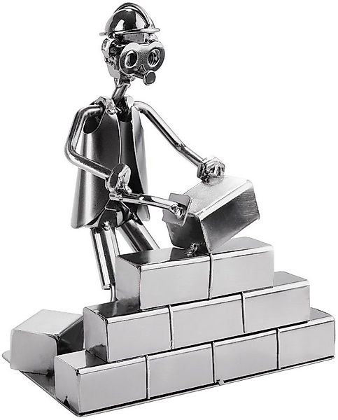 BRUBAKER Dekofigur Metallskulptur Schraubenmännchen Maurer (1 St), kunstvol günstig online kaufen