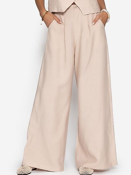 SASSYCLASSY Stoffhose Elegante Bundfaltenhose für Damen Highwaist Hose mit günstig online kaufen