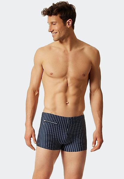 Schiesser Badeshorts Nautical Casual Innenslip, kleine Tasche mit RV, gestr günstig online kaufen