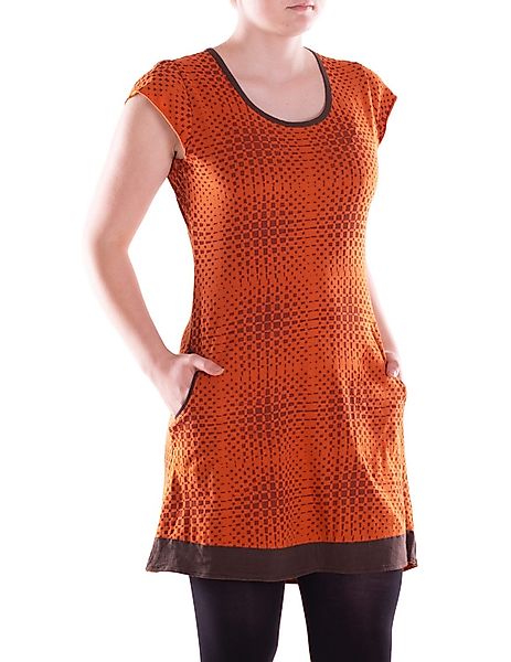 Vishes Sommerkleid Damen Mini-Kleid Baumwolle Casual günstig online kaufen