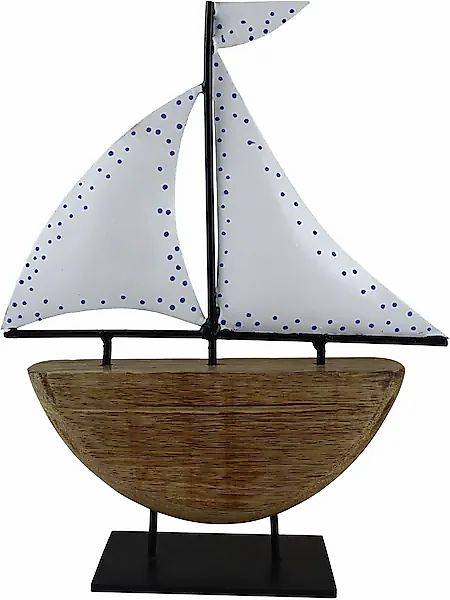 AM Design Dekofigur »Schiff aus Mangoholz und Metall«, Osterdekoration in z günstig online kaufen