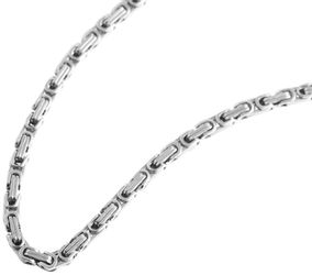 AKZENT Edelstahlkette Adomas Königskette, Edelstahl, silberfarben günstig online kaufen
