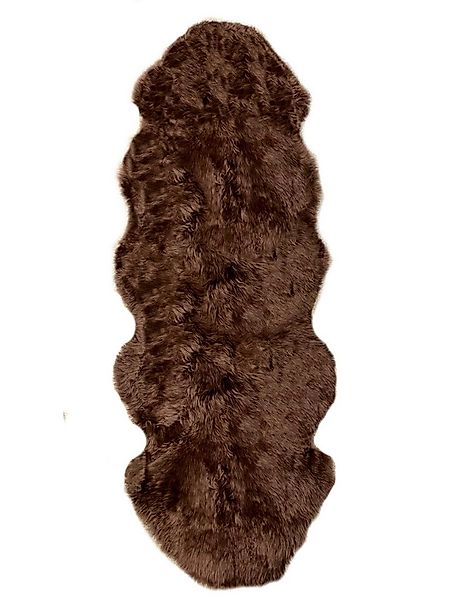 Wohndecke walexo Echtes Lammfell 190 Teppich Läufer Naturfell, Premium Qual günstig online kaufen