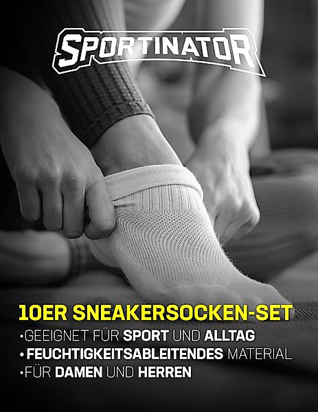 Sportinator Socken SPORTINATOR Sneaker- & Sportsocken günstig online kaufen