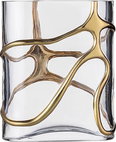 Eisch Germany Dekovase "Stargate", handbemalt mit Platinbeschichtung günstig online kaufen
