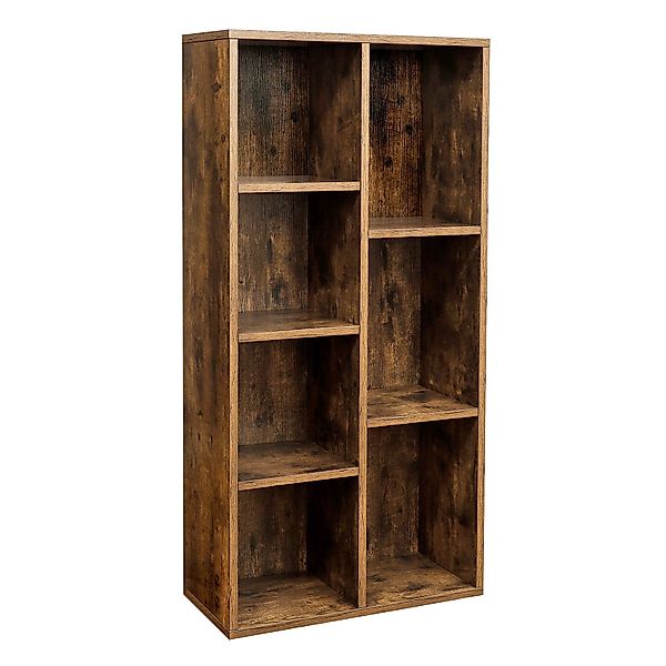 VASAGLE Bücherregal Standregal, mit 7 Fächern, günstig online kaufen