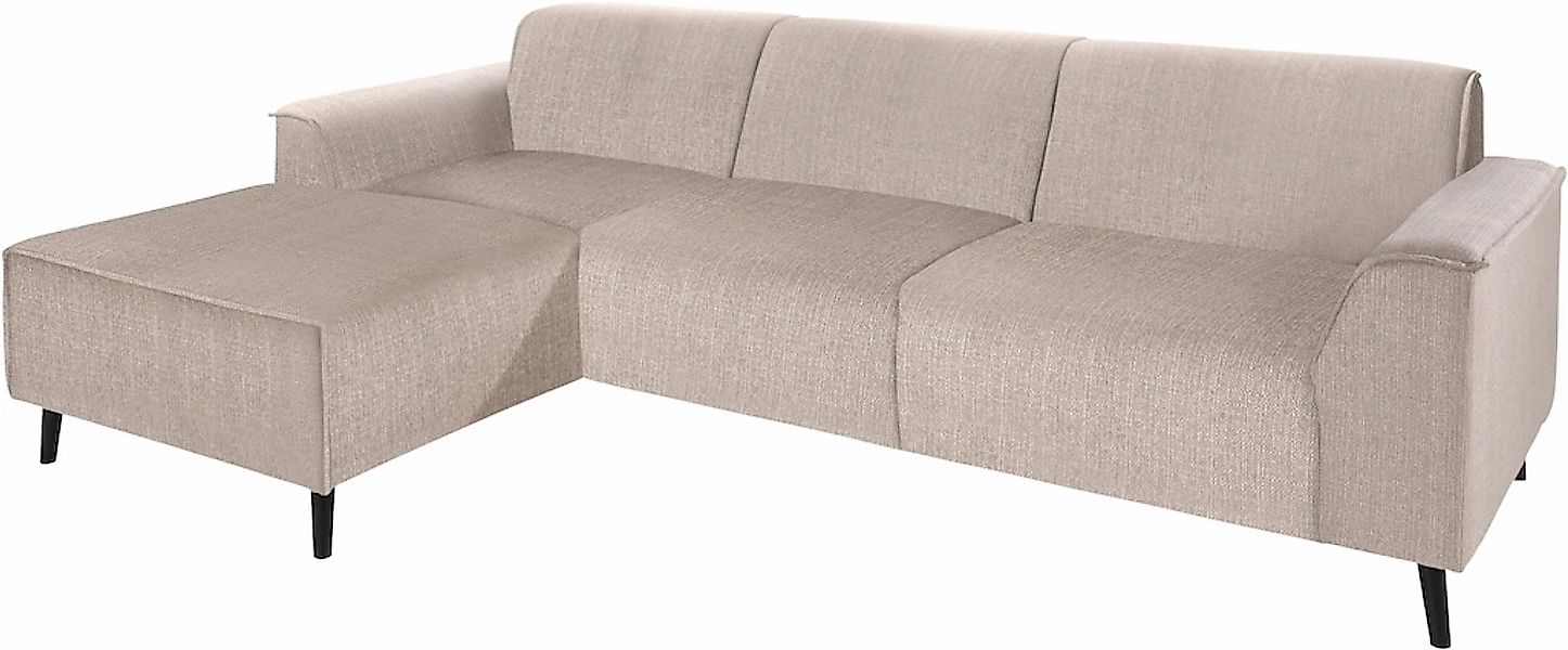 DOMO collection Ecksofa "Amora, inkl. Federkern, hoher Sitzkomfort, Breite günstig online kaufen