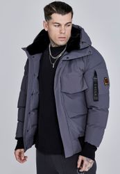 Siksilk Bomberjacke SikSilk Herren Kapuzen Bomberjacke günstig online kaufen