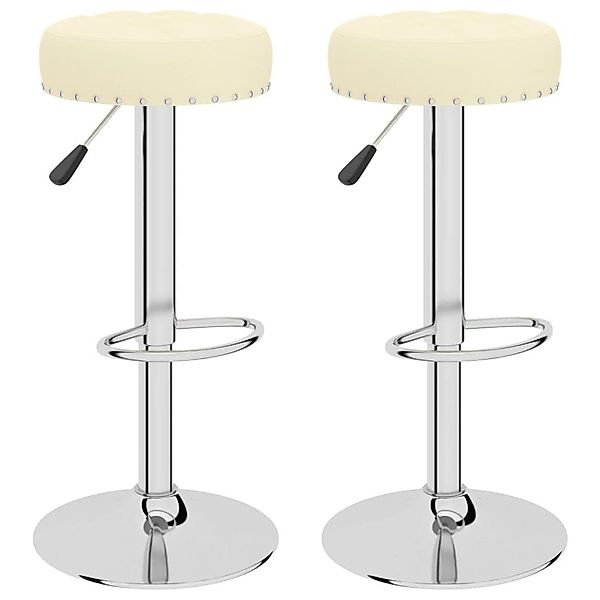 vidaXL Barhocker Barhocker 2 Stk. Creme günstig online kaufen