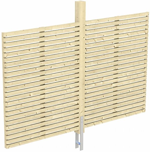 Skanholz Carport-Rückwand "Rhombus" günstig online kaufen