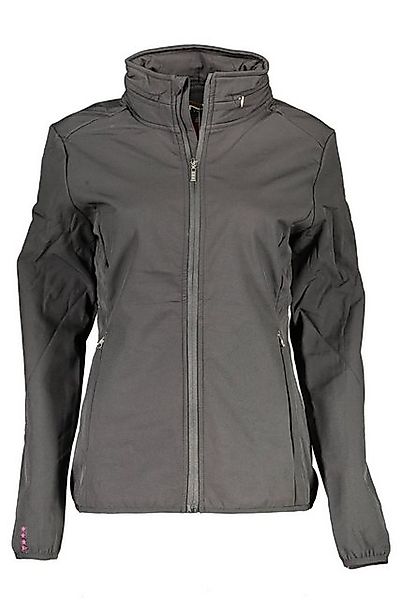 NORWAY 1963 Outdoorjacke Damen Sportjacke Schwarz mit Kapuze und Kontrastde günstig online kaufen
