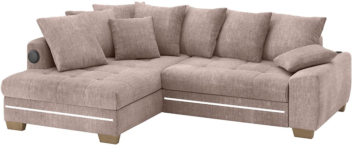 Mr. Couch Ecksofa "Nikita II, L-Form", RGB-LED, Bluetooth-Soundsystem, wahl günstig online kaufen