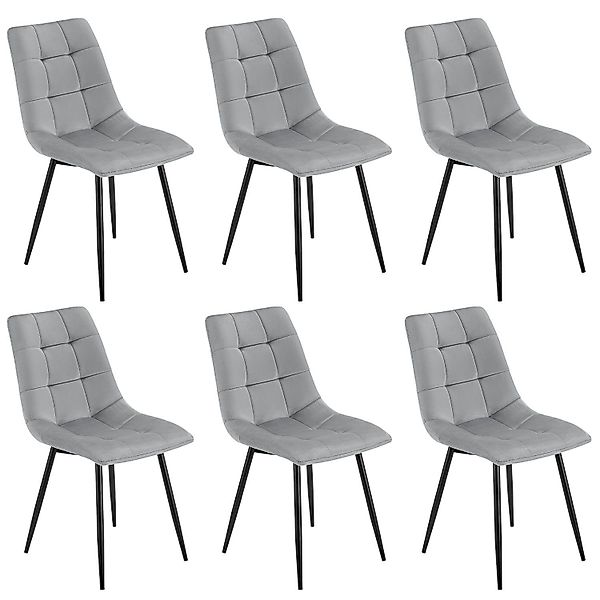 Juskys Esszimmerstuhl Blanca (6 St), bequeme günstig online kaufen