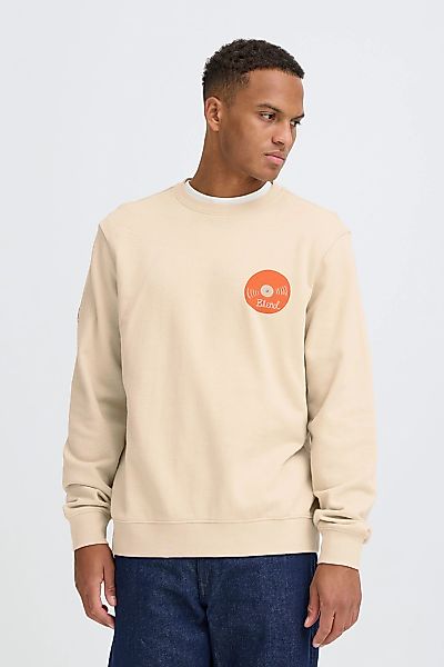 Blend Rundhalspullover "BHSun" Modernes Sweatshirt mit großem Backprint günstig online kaufen