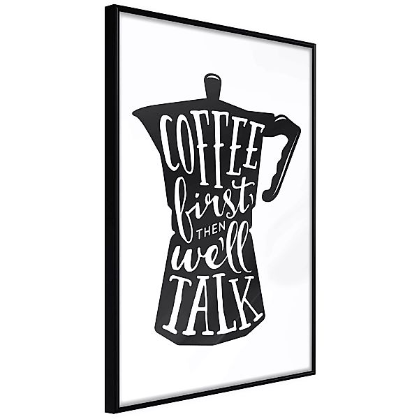 Poster - Coffee First günstig online kaufen