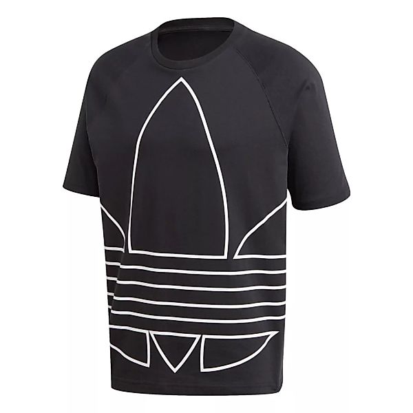 Adidas Originals Big Trefoil Out Kurzarm T-shirt S Black / White günstig online kaufen