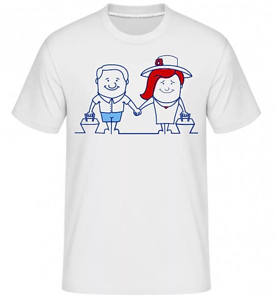 Fröhliches Paar · Shirtinator Männer T-Shirt günstig online kaufen