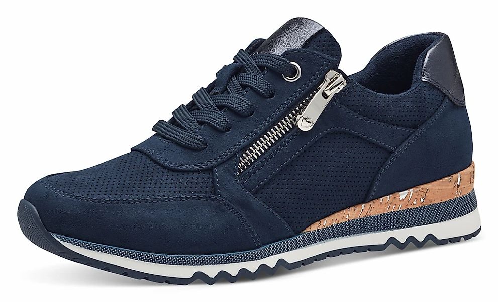 MARCO TOZZI Keilsneaker, Freizeitschuh, Halbschuh, Schnürschuh günstig online kaufen
