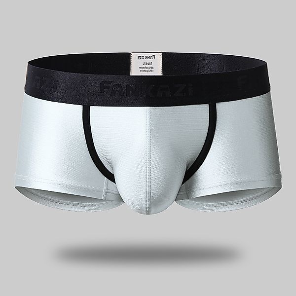 Herren Eisseide Sexy Nahtlos atmungsaktiv Soft U Convex Pouch Unterwäsche S günstig online kaufen