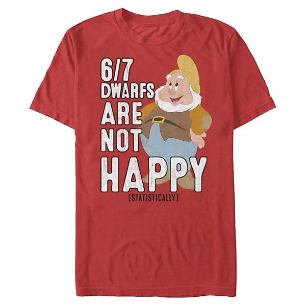 Disney - Schneewittchen - Happy Not - Männer T-Shirt günstig online kaufen