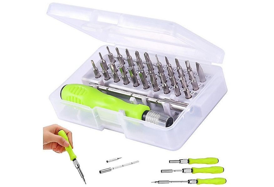 TSB Werk Schraubendreher 32x Schraubendreher Präzisionswerkzeug, (32 St), S günstig online kaufen