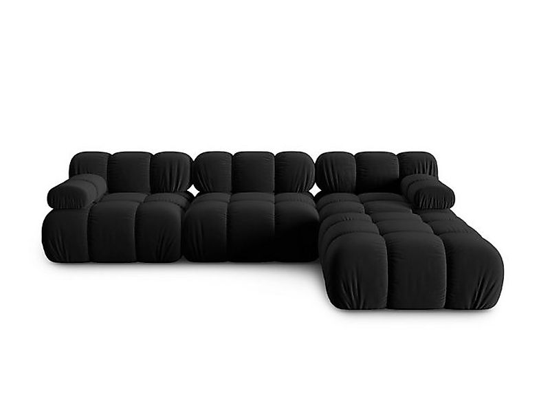 Micadoni Sofa Bellis, modular 4-Sitzer mit flachem Modul günstig online kaufen